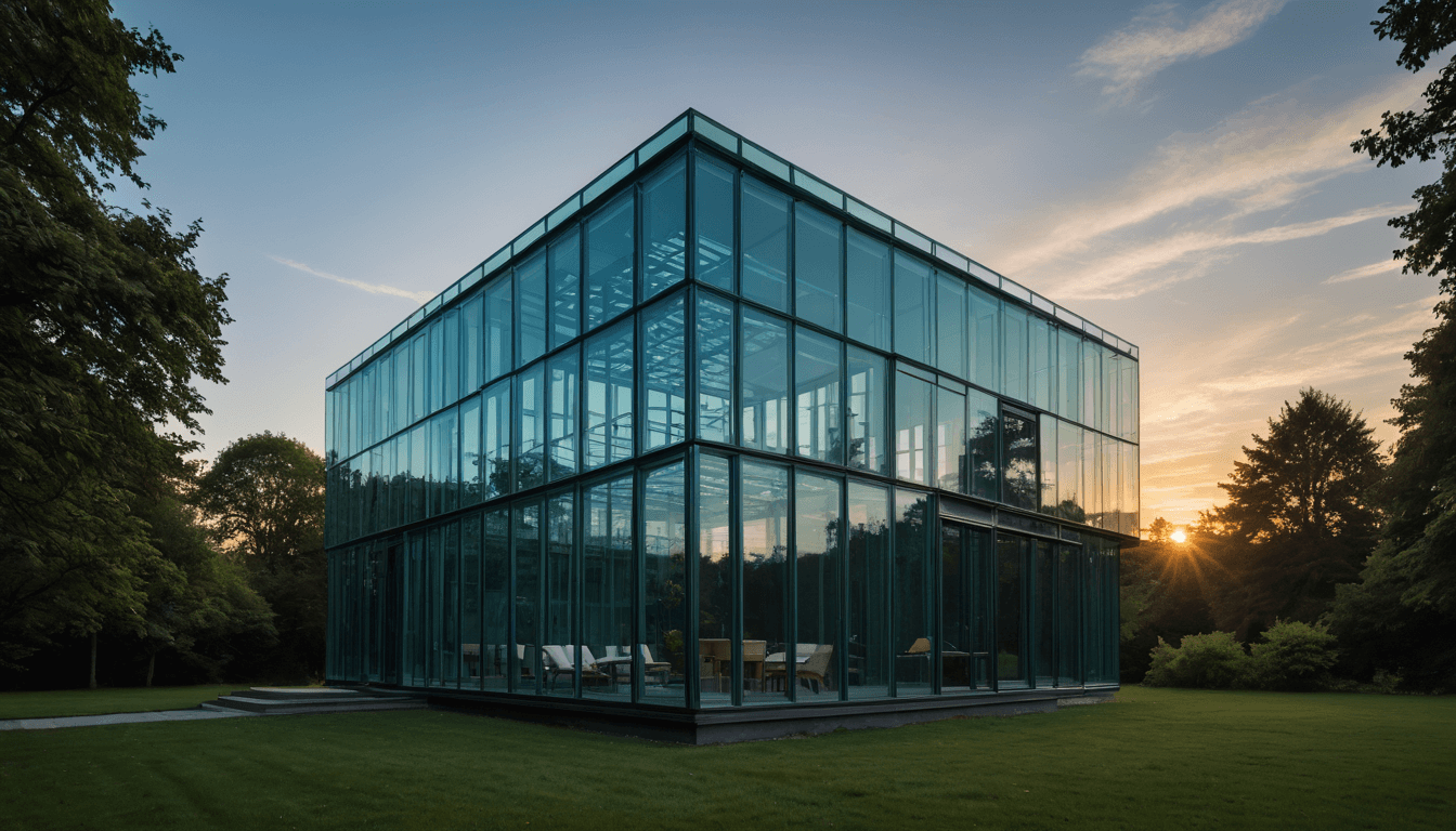 Mobile AI art app example - Innovative architectural visualization by Sinaï