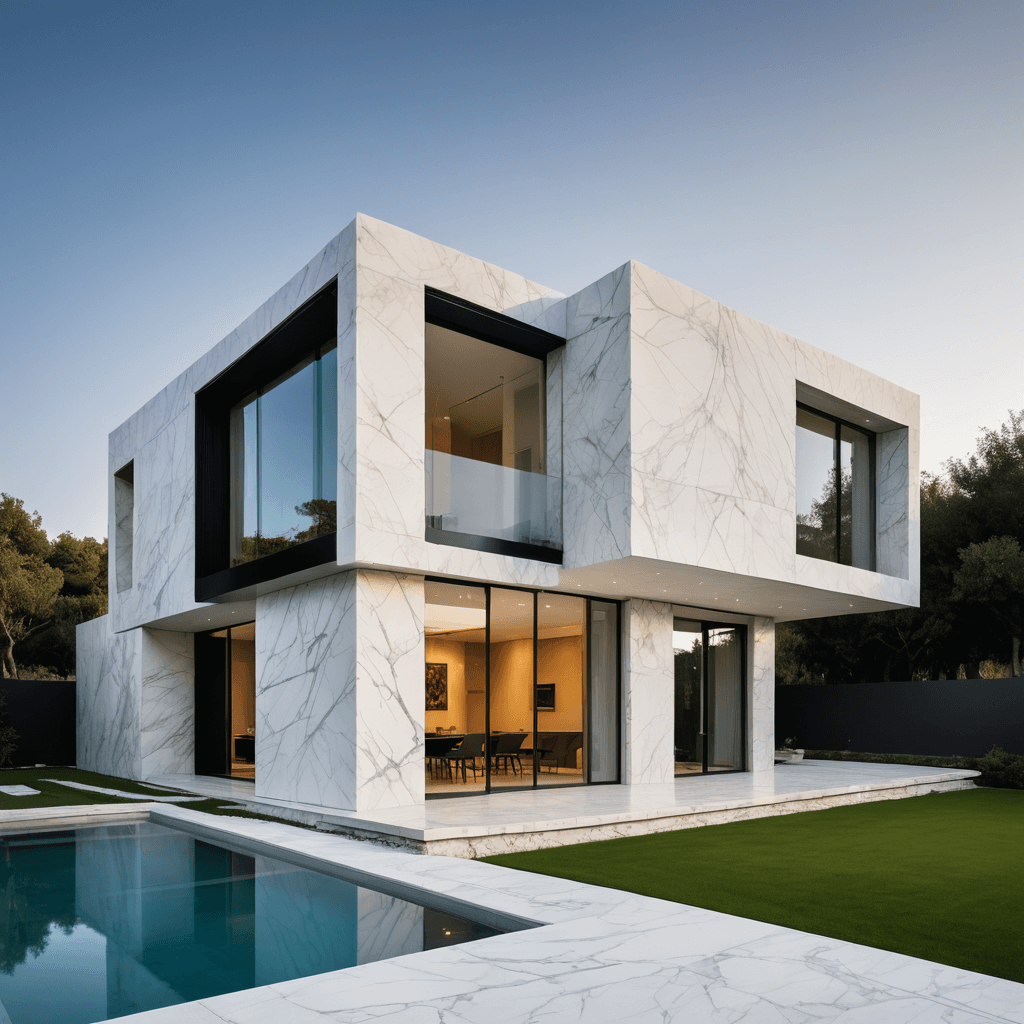 Custom AI architectural artwork - Professional building design by Sinaï
