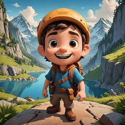 Cute style AI art - Mobile artwork creation