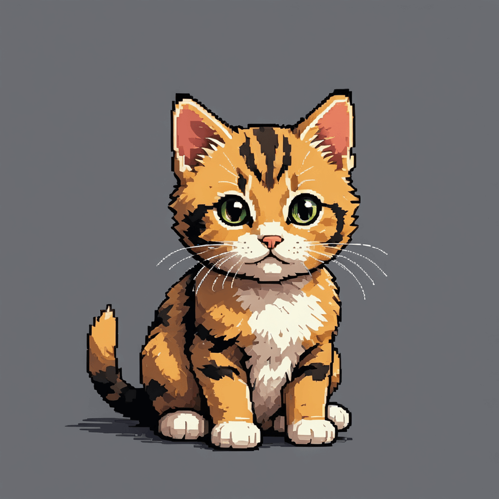 AI-generated cute lion art - Majestic lion illustration created with Sinaï mobile app