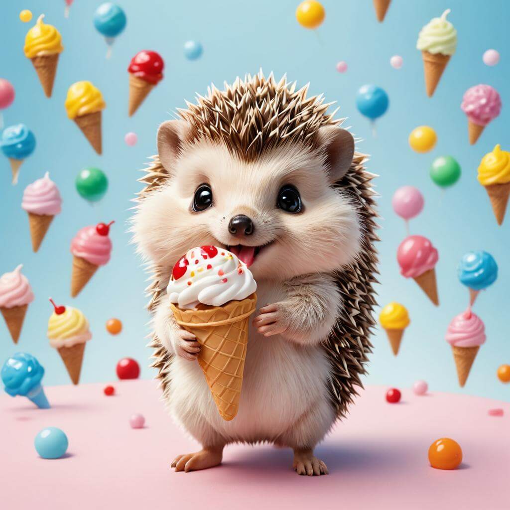 Custom AI cute bear illustration - Adorable bear artwork by Sinaï app
