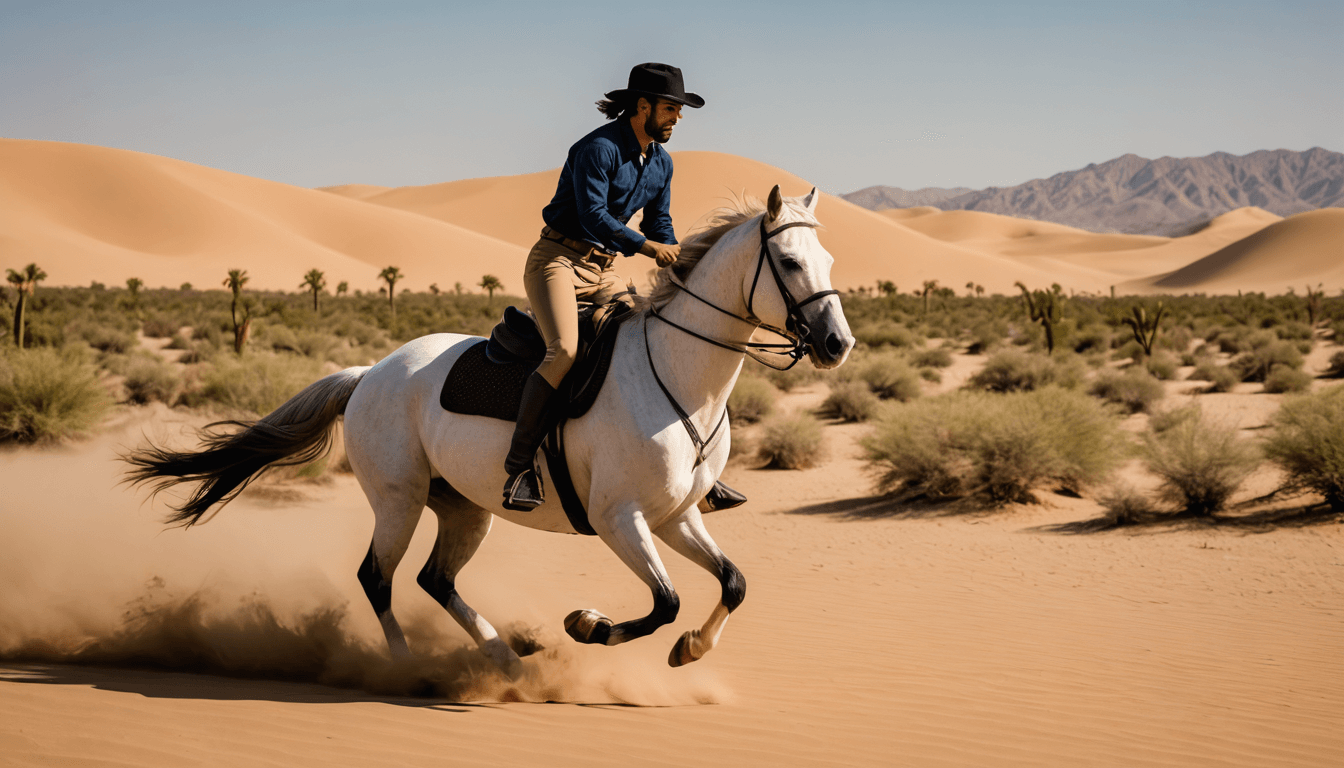 AI-generated horse artwork - Beautiful horse design created with Sinaï mobile app