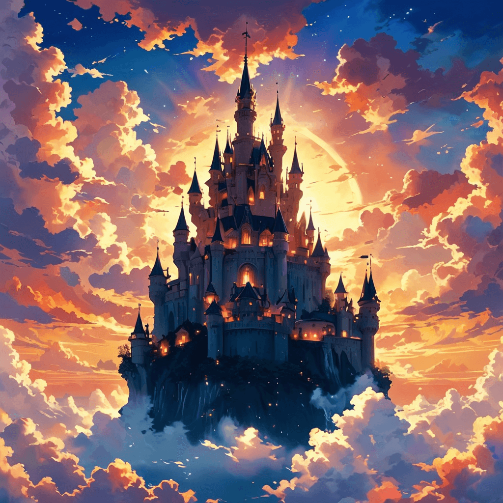 Custom AI landscape artwork - Tranquil lake view by Sinaï app