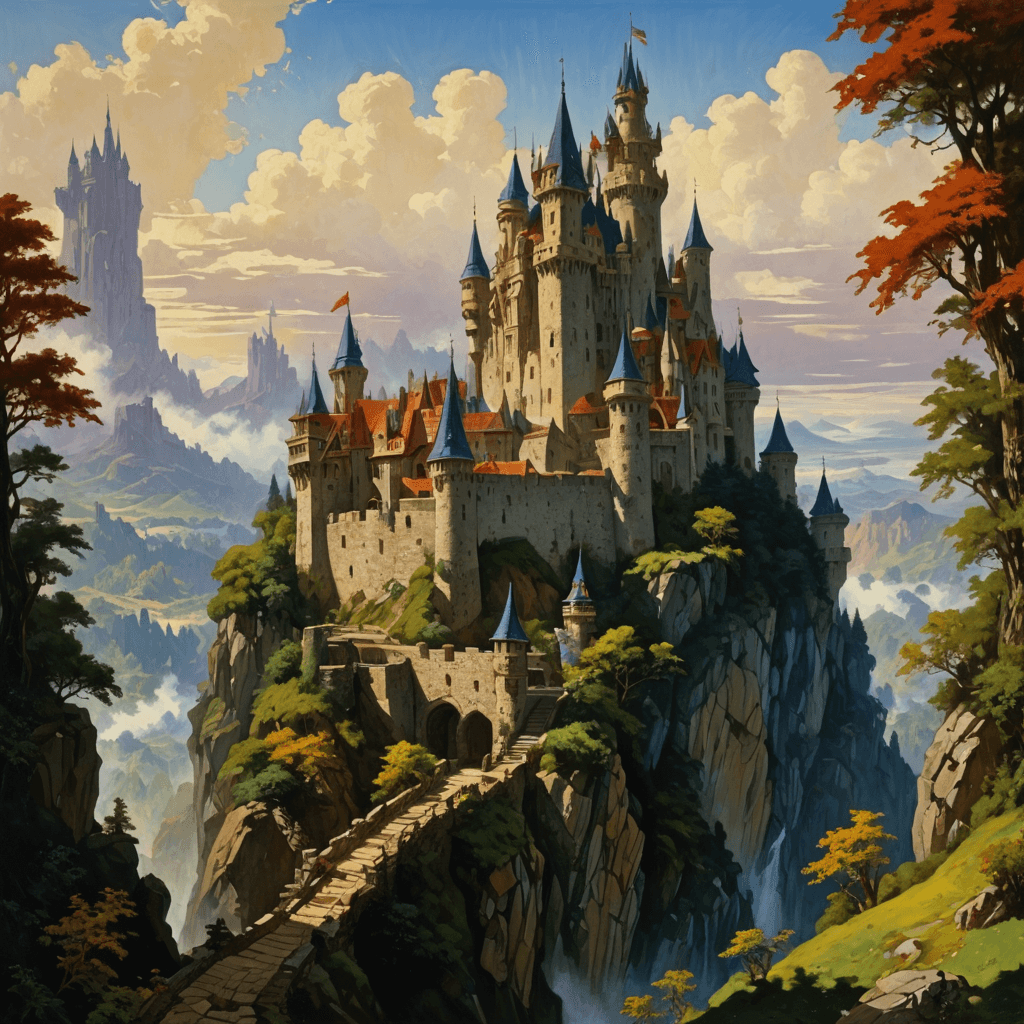 Custom AI landscape artwork - Serene riverbank scene by Sinaï app