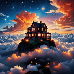 AI landscape artwork - Mobile AI landscape generator