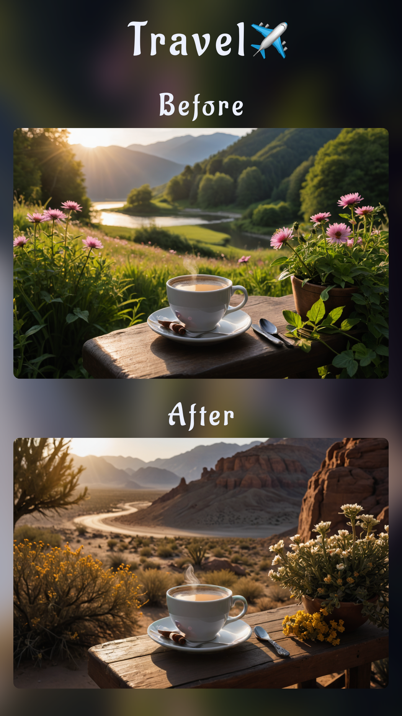 Change the background of your images
